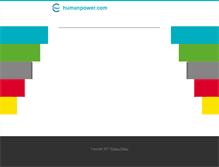 Tablet Screenshot of humanpower.com